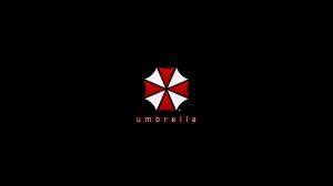 Umbrella Corporation Umbrella Resident Evil Black Logo HD wallpaper thumb