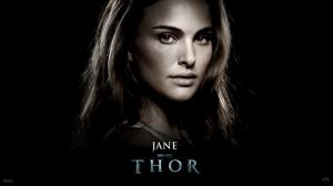 Thor Jane Natalie Portman Black HD wallpaper thumb