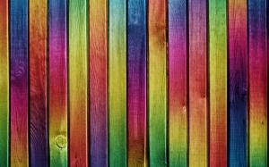 Colourful Wood Painting wallpaper thumb