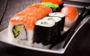 Sushi Rolls wallpaper thumb