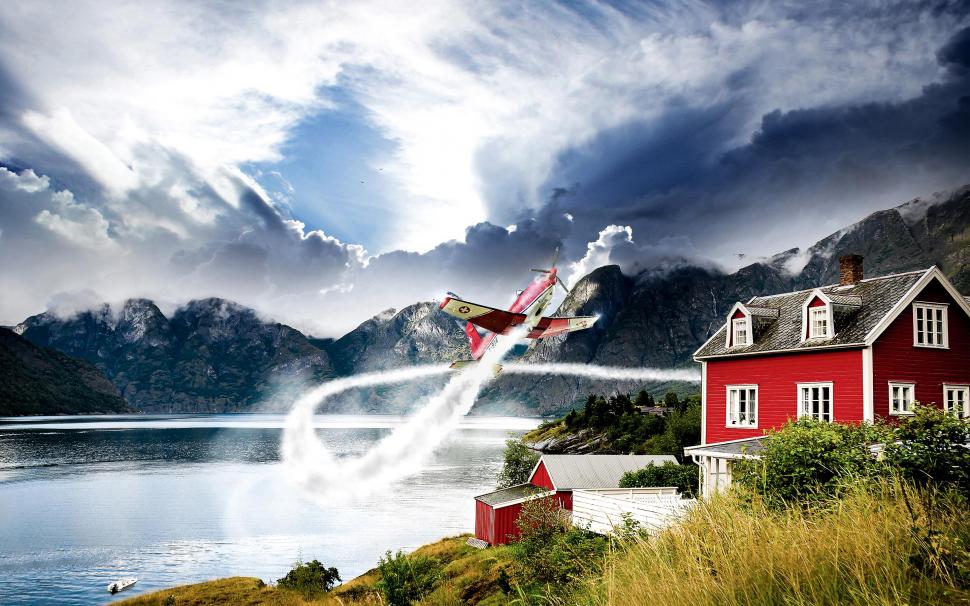 Norway Aviation wallpaper,norway HD wallpaper,aviation HD wallpaper,2880x1800 wallpaper
