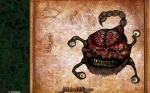 Tibia, PC Gaming, RPG, Creature, Drawing, Monster, Blood wallpaper thumb