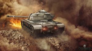 World of Tanks Tanks Patton M48A1 Games 3D Graphics wallpaper thumb