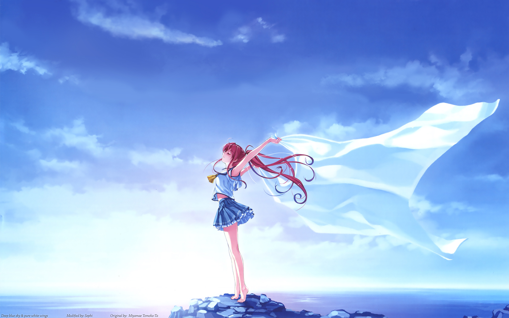 Anime, Anime Girls, Summer, Wind wallpaper | anime | Wallpaper Better