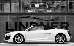 Car, Audi R8 Spyder, White Car, Cool wallpaper thumb