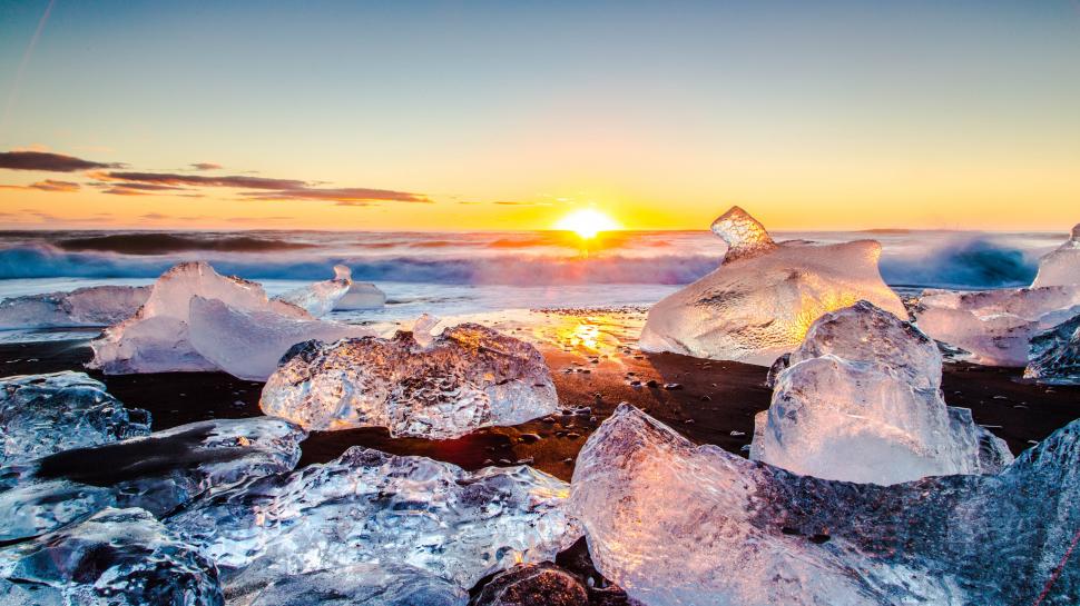 Beautiful, 4K, Sea, Ice, Beach, Landscape, Sunset wallpaper,beautiful HD wallpaper,4k HD wallpaper,sea HD wallpaper,ice HD wallpaper,beach HD wallpaper,landscape HD wallpaper,sunset HD wallpaper,3840x2160 wallpaper