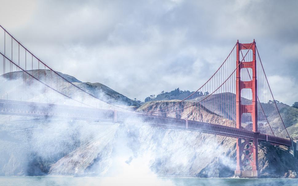 San Francisco wallpaper,san francisco HD wallpaper,Golden Gate HD wallpaper,usa HD wallpaper,Fog HD wallpaper,bridge HD wallpaper,2880x1800 wallpaper
