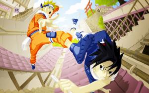 Uzumaki Naruto Fight wallpaper thumb