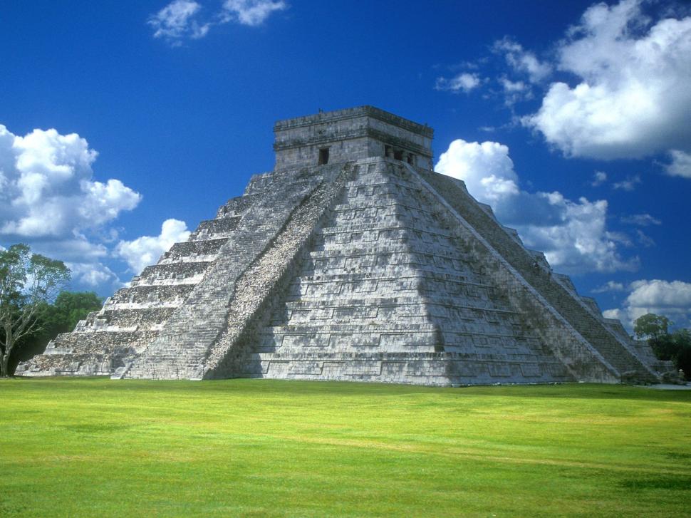Pyramid of Kukulk wallpaper,mexico wallpaper,pyramid wallpaper,kukulk wallpaper,chichen wallpaper,itza wallpaper,1600x1200 wallpaper