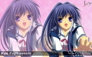 Anime Girls, Fujibayashi Kyou, Clannad, School Uniforms, Anime wallpaper thumb