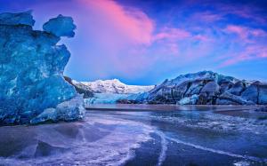 Vatna Glacier Icelend wallpaper thumb