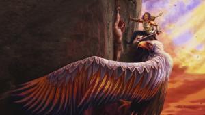 fantasy art, mythology, eagle wallpaper thumb