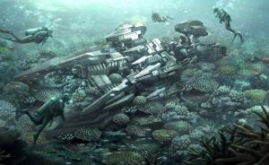 Artwork, Divers, Futuristic, Coral, Underwater wallpaper thumb