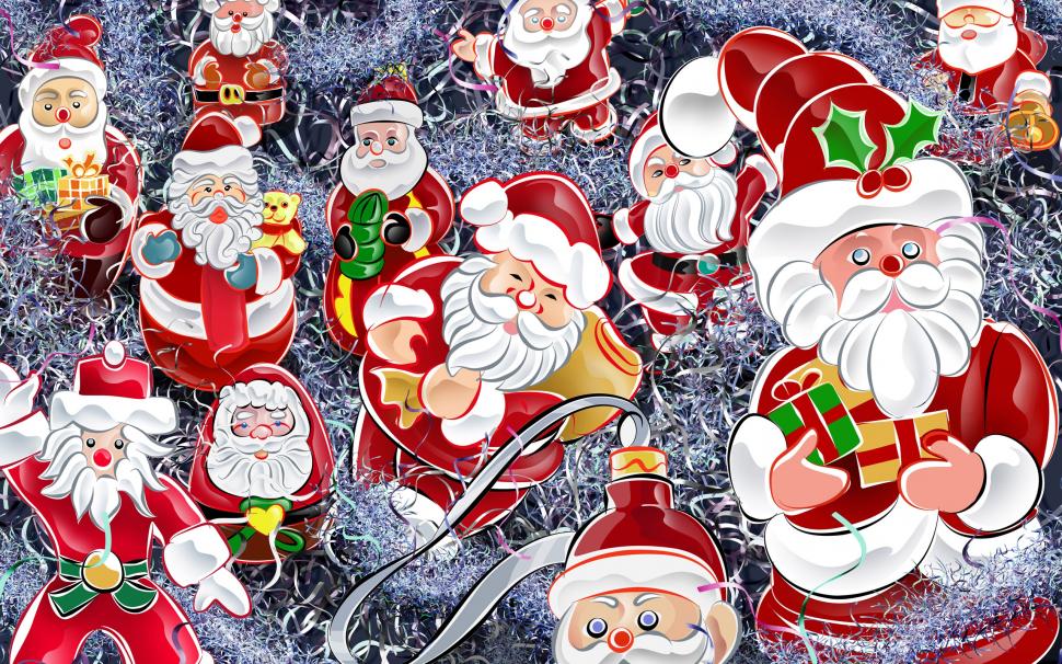 Santa Claus and gifts wallpaper,Santa HD wallpaper,Gift HD wallpaper,2560x1600 wallpaper