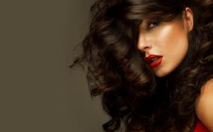 Woman Red Lips Style wallpaper thumb