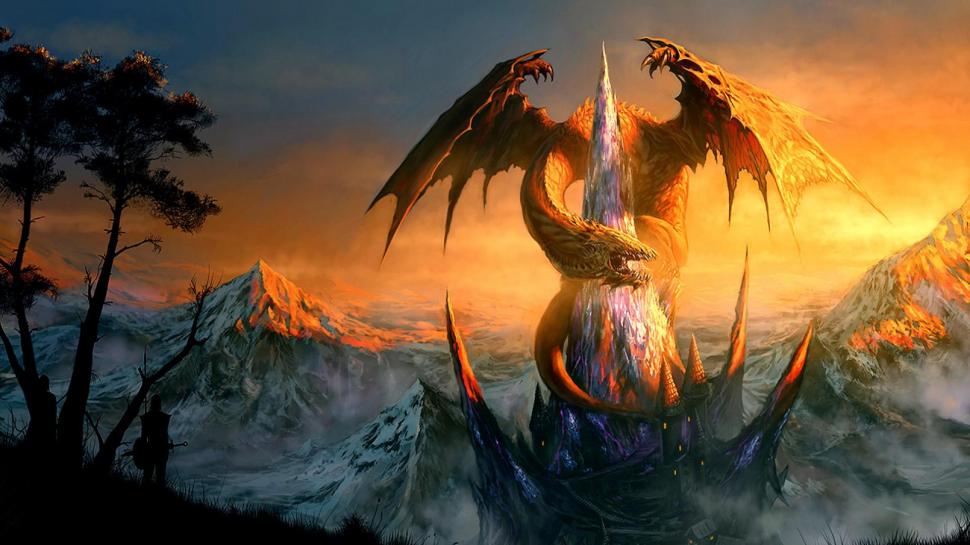 Awesome Dragon wallpaper,awesome HD wallpaper,beast HD wallpaper,dragon HD wallpaper,fantasy HD wallpaper,rider HD wallpaper,1920x1080 wallpaper
