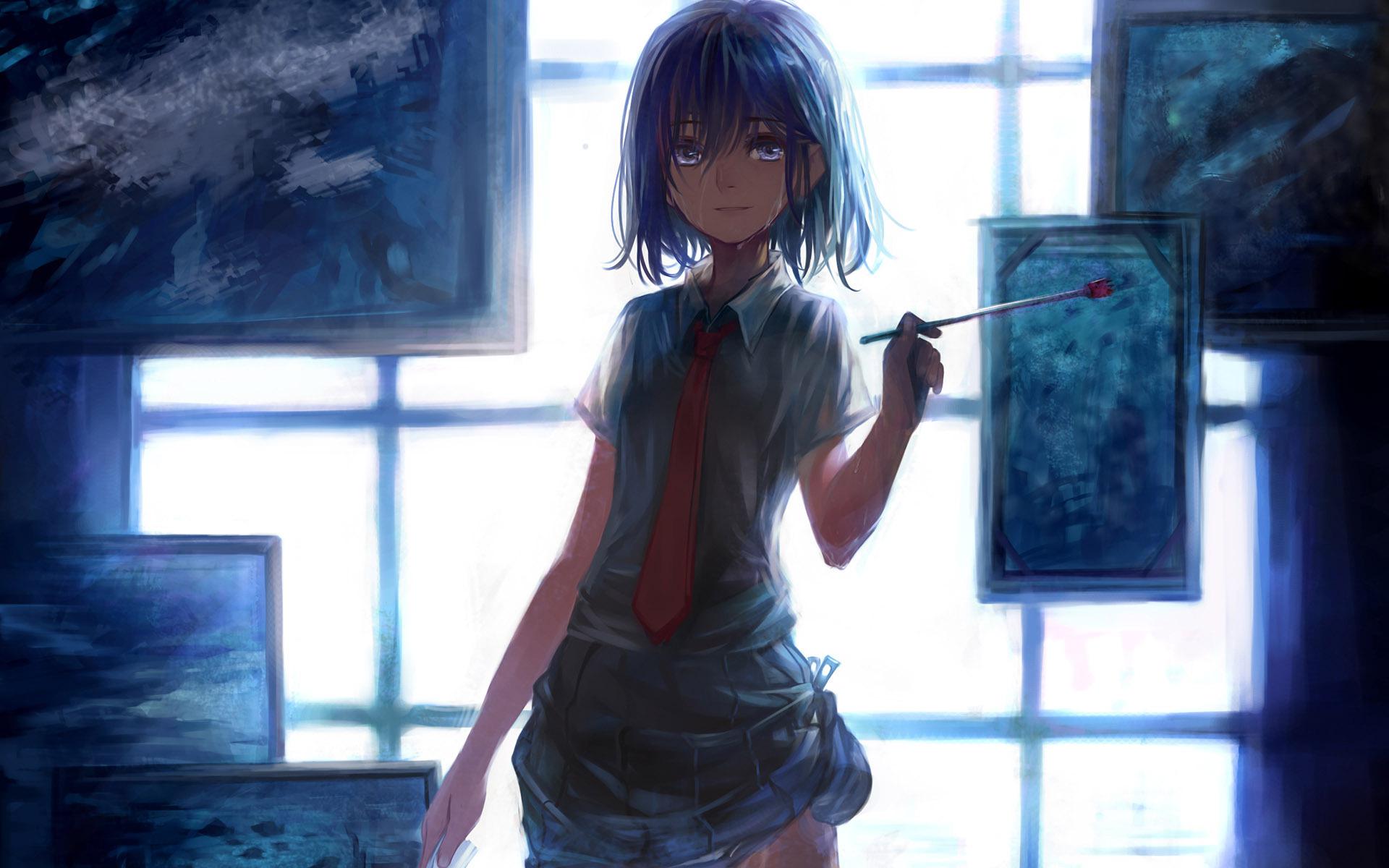 Crying girl wallpaper | anime | Wallpaper Better