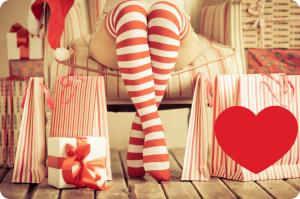 Christmas Gift Sexy Woman Legs wallpaper thumb