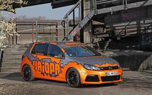 2014 Cam Shaft Haiopai Racing Volkswagen Golfs Orange wallpaper thumb