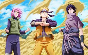 Naruto Uzumaki and Friends wallpaper thumb