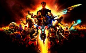 Mass Effect 2 Poster wallpaper thumb