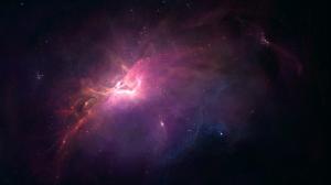 Stars Nebula Purple HD wallpaper thumb
