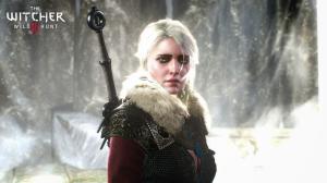 The Witcher 3: Wild Hunt, white hair girl wallpaper thumb
