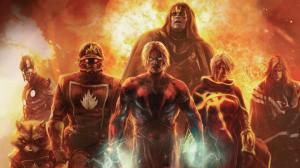 Guardians of the Galaxy Marvel Drawing Nova Starlord Ronan the Accuser HD wallpaper thumb