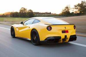 2013, ferrari f12, yellow, car, speed wallpaper thumb