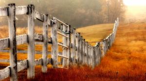Farm Fence wallpaper thumb