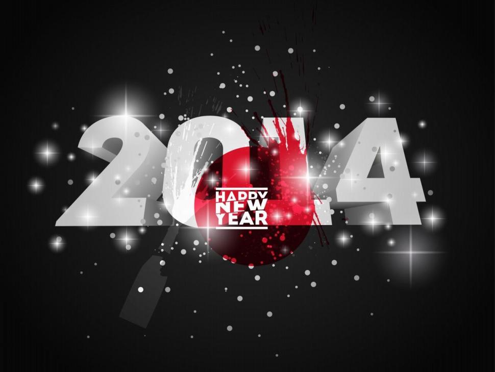 Happy new year 2014 for fb wallpaper,happy new year wallpaper,2014 wallpaper,1280x962 wallpaper