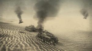World of Tanks Tanks Desert Smoke Games wallpaper thumb