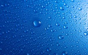 Water Blue Wet Drops Macro Condensation 1080p wallpaper thumb