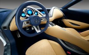 2011 Nissan Electric Sports Concept Car Interior wallpaper thumb