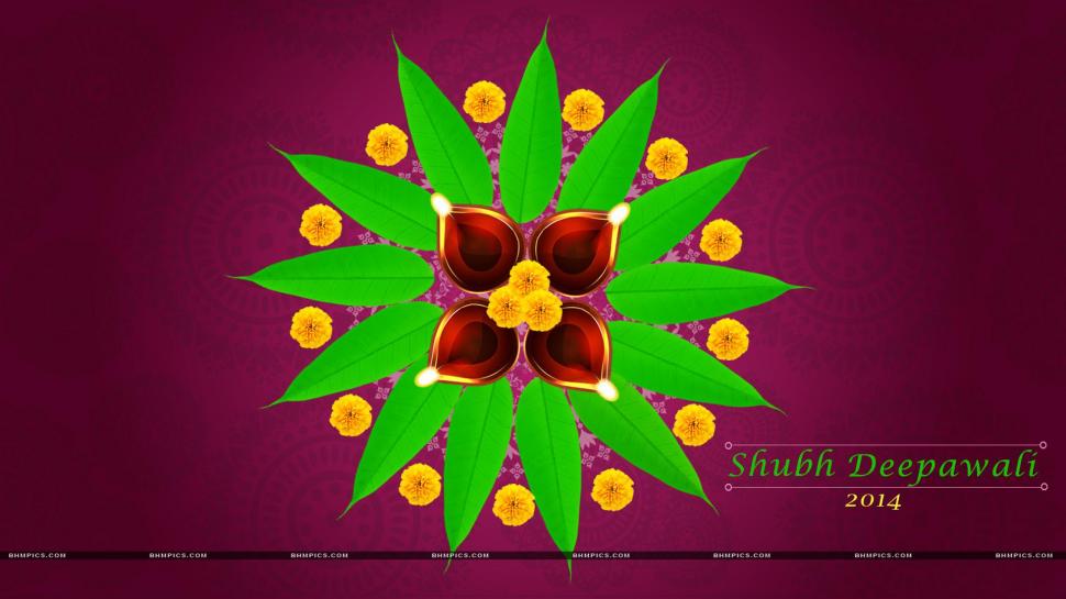 Diwali Green Leaves And Lamp wallpaper,festivals / holidays HD wallpaper,diwali HD wallpaper,festival HD wallpaper,holiday HD wallpaper,leaves HD wallpaper,lamp HD wallpaper,1920x1080 wallpaper