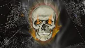Halloween Skull wallpaper thumb