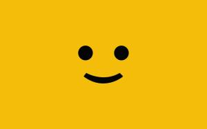 Smile, Face, Yellow Background wallpaper thumb