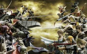 Final Fantasy Dissidia Cloud Strife Squall Leonheart Zidane Tribal Tidus Kefka Sephiroth HD wallpaper thumb