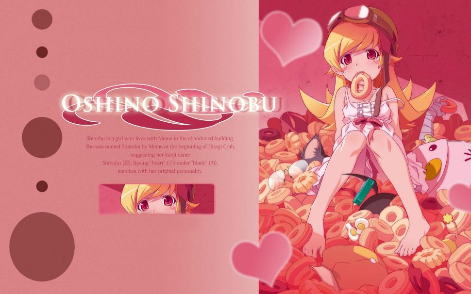 Oshino Shinobu - Monogatari wallpaper,anime HD wallpaper,1920x1200 HD wallpaper,monogatari HD wallpaper,oshino shinobu HD wallpaper,1920x1200 wallpaper