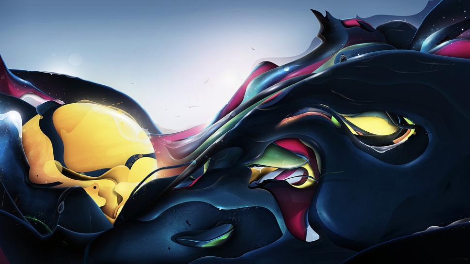 Abstract, Colorful, Birds wallpaper,abstract HD wallpaper,colorful HD wallpaper,birds HD wallpaper,1920x1080 wallpaper