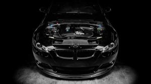 BMW M3 black car, engine tuning wallpaper thumb