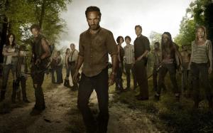 The Walking Dead Full Cast wallpaper thumb