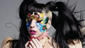 Lady Gaga Face Painting wallpaper thumb