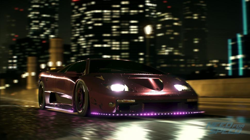 Need for speed 2016, PC gaming, car, city night wallpaper,need for speed HD wallpaper,pc gaming HD wallpaper,car HD wallpaper,city night HD wallpaper,2016 HD wallpaper,1920x1080 wallpaper