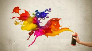 Spray Paint Can Graffiti Colorful HD wallpaper thumb