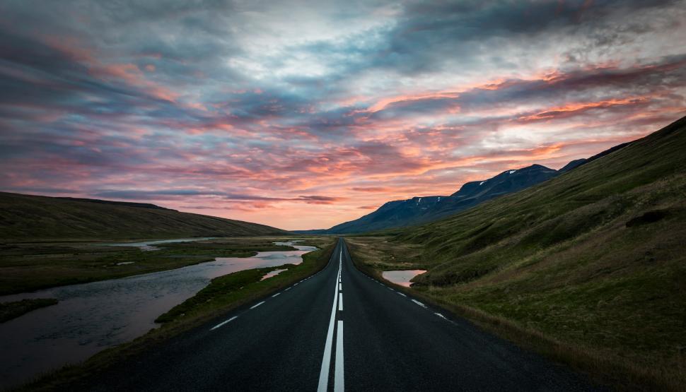 Trey Ratcliff, Iceland, Landscape, Road wallpaper,trey ratcliff HD wallpaper,iceland HD wallpaper,landscape HD wallpaper,road HD wallpaper,2560x1466 wallpaper