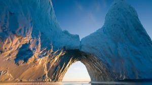 Arch Through An Iceberg wallpaper thumb