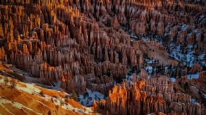 Nature, Landscape, Mountain, Utah, USA, Rock Formation, Winter, Trees wallpaper thumb