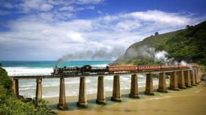 Outeniqua Choo Tjoe Steam-train. wallpaper thumb