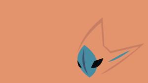Deoxys, Minimalism, Simple Background wallpaper thumb